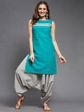 Low crotch South Cotton Harem Pants