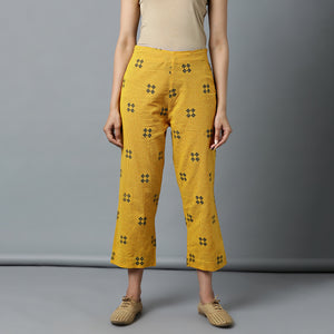 Back elasticated Straight Pants - Booti