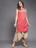 S/l Straight Tunic and Harem Pants Set