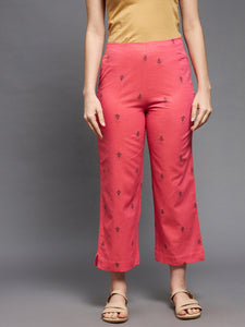Straight Cotton Pants