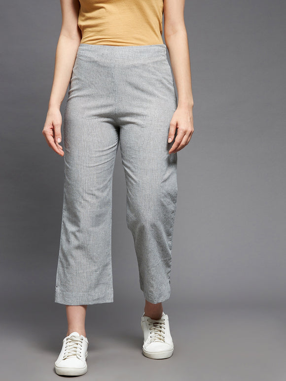 Straight Cotton Pants