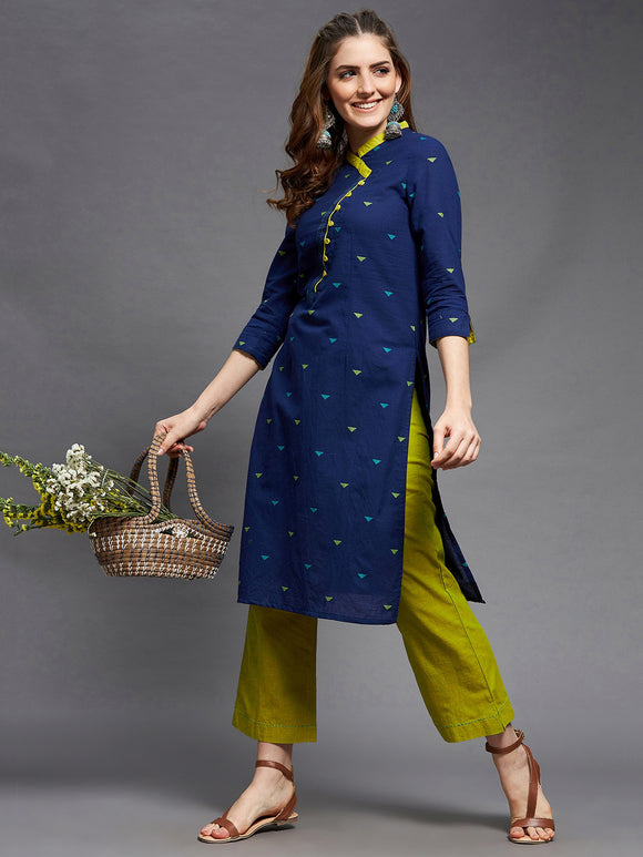 Slant Placket South Cotton Kurta