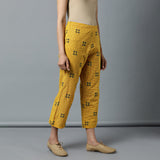 Back elasticated Straight Pants - Booti