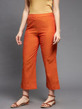 Straight Cotton Pants