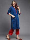 Corporate South Cotton Kurta & Pants set