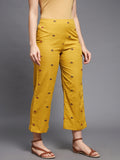 Straight Cotton Pants