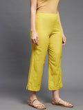 Straight Cotton Pants