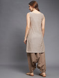 S/l Straight Tunic and Harem Pants Set