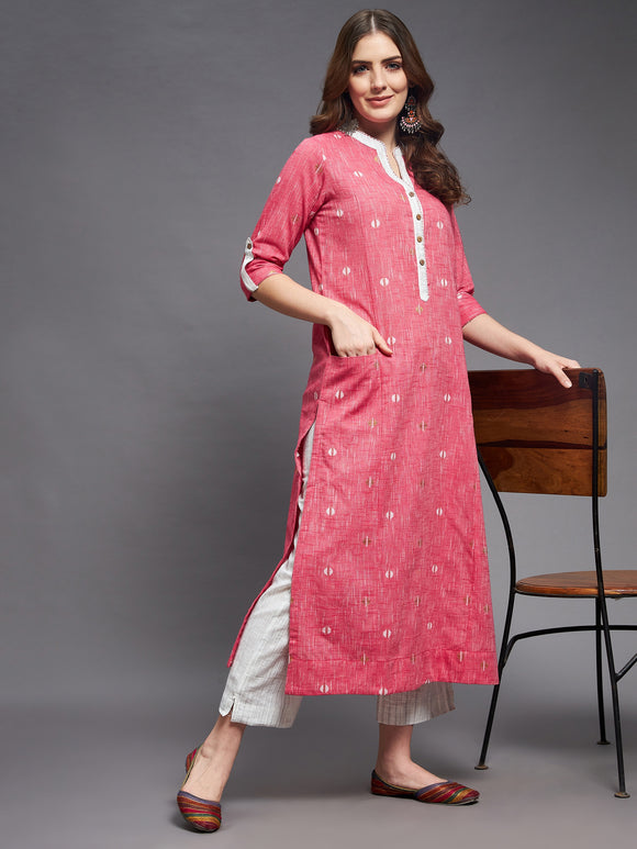 Corporate South Cotton Kurta & Pants set