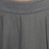 Grey Ombre Net Skirt - Indian Dobby