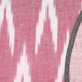 Shoulder Eyelet Khadi Straight Kurta - Indian Dobby