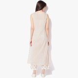 A-line Cotton Handblock Print Kurta