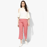 Straight Mangalgiri Cotton Pants - Indian Dobby