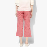 Straight Mangalgiri Cotton Pants - Indian Dobby