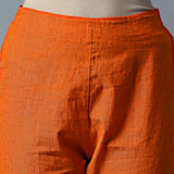 Back elasticated Straight Pants - Stripes
