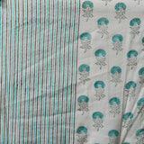 Handblock Printed Tassels Scarf
