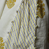 Handblock Print Side Kali Panel Kurta