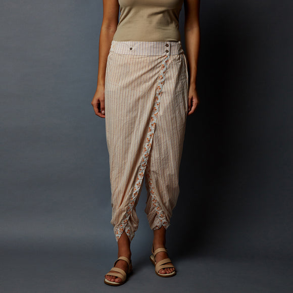 Handblock Print Dhoti Pants