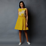 Patchwork Bodice Dress