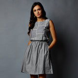 Patchwork Bodice Dress