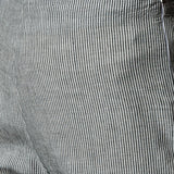 Striper Straight Cotton Pants